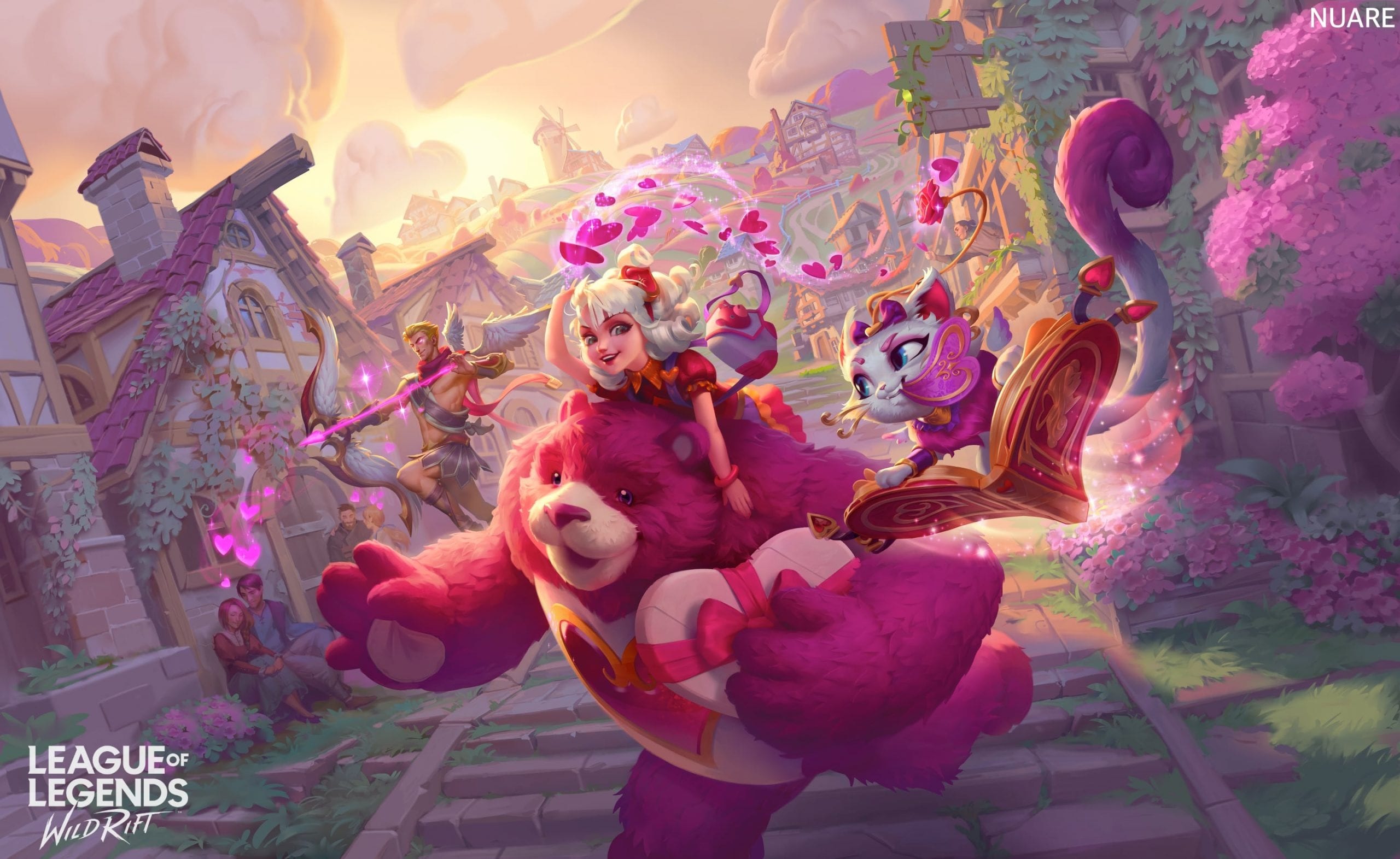 League of Legends: Wild Rift Sweetheart promotional artwork by NUARE