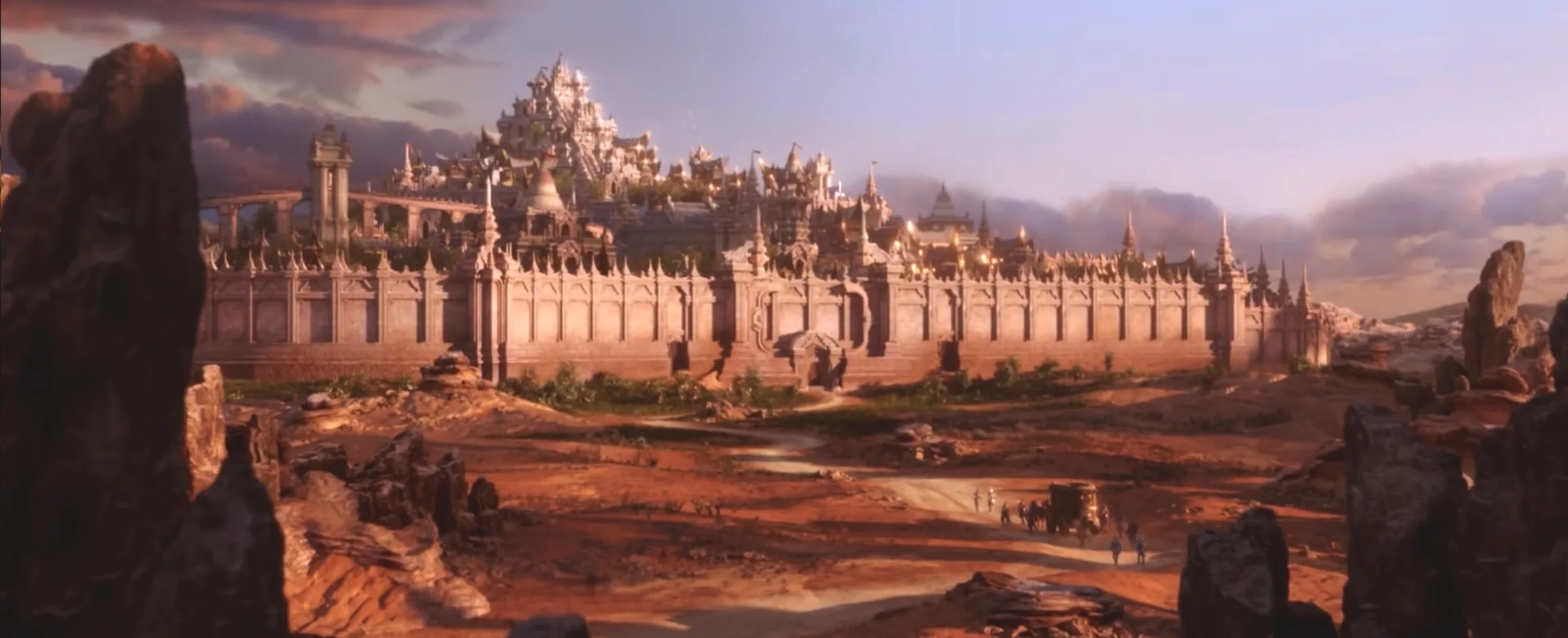 The Elder Scrolls Online Elsweyr cinematic artwork